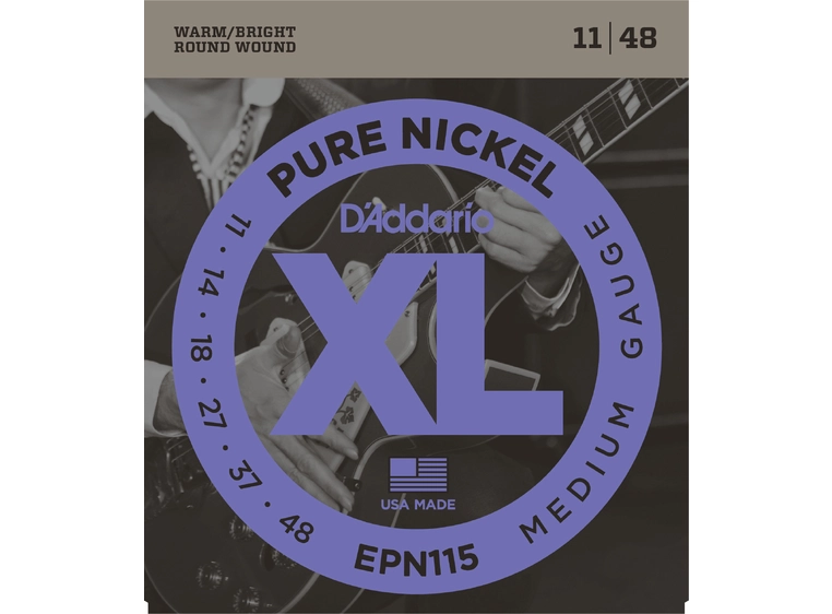 D'Addario EPN115 Pure Nickel (011-048) 